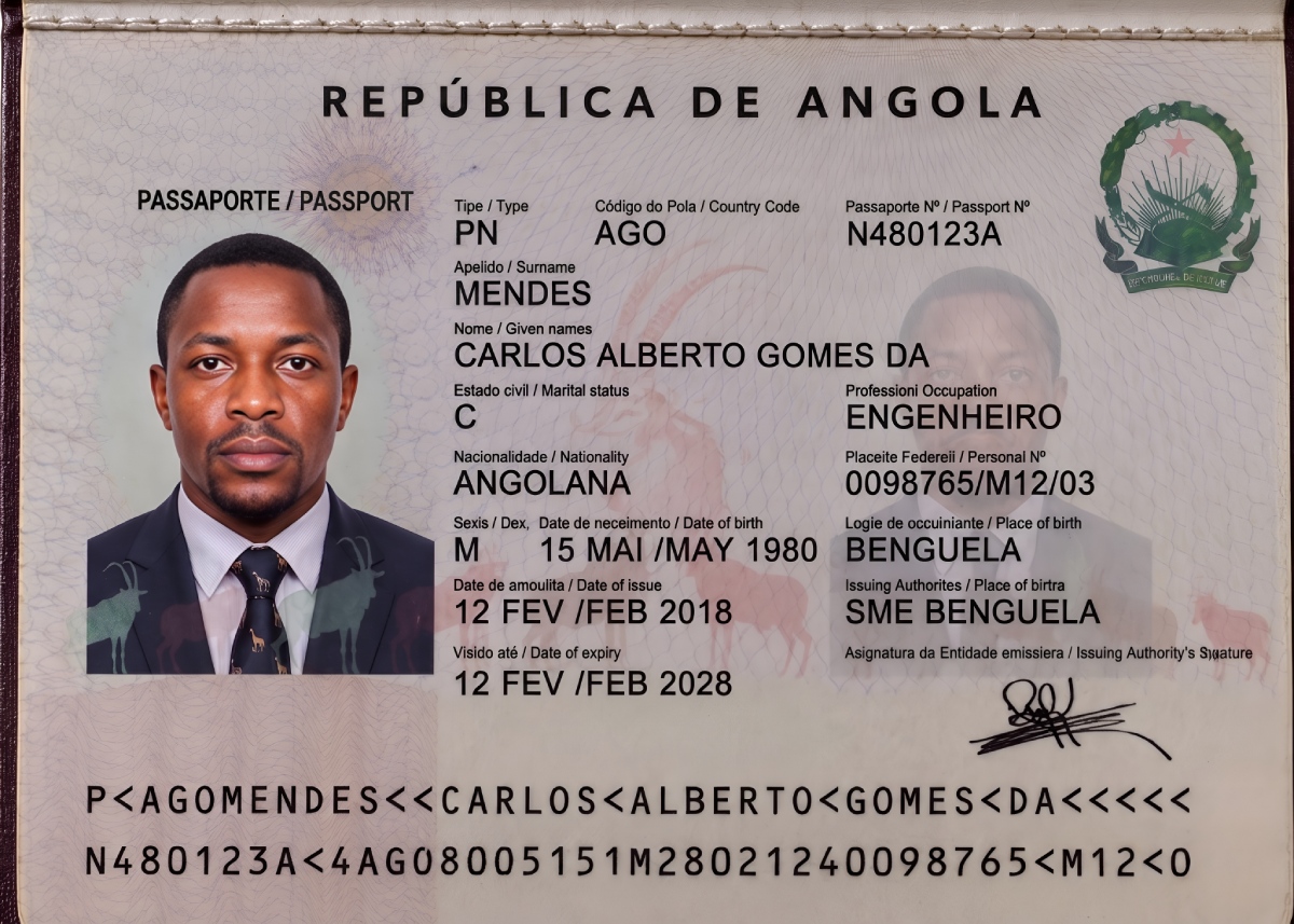 Passport Biopage Scan