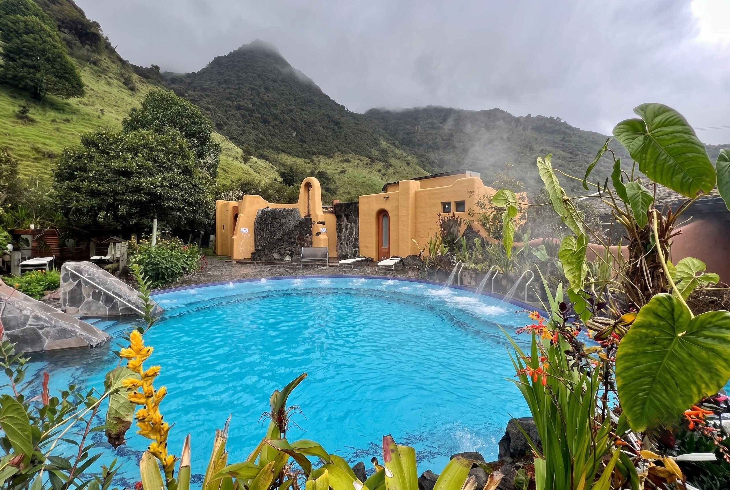 Private Hot Spring In Papallacta Ecuador
