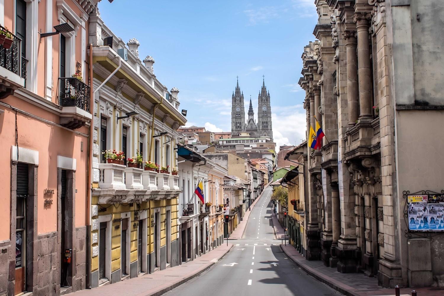 View Of Historic Centre Of Quito